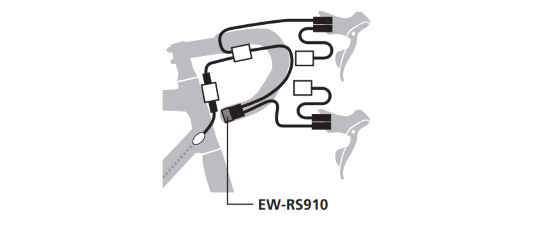 Construya una bicicleta Di2 - Empalme A RS910