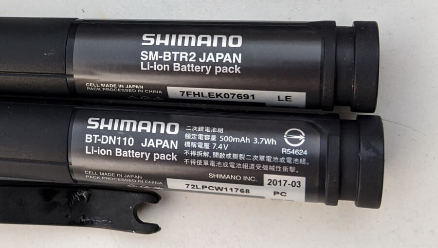 Códigos de fecha de Shimano