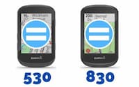 garmin edge 530 vs 830 iguales